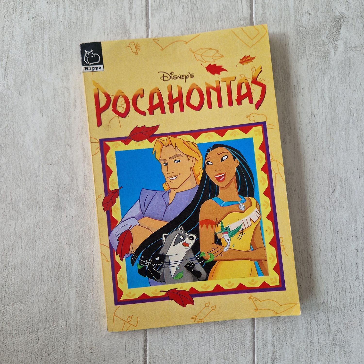 Pocahontas 1995 - made from a paperback book