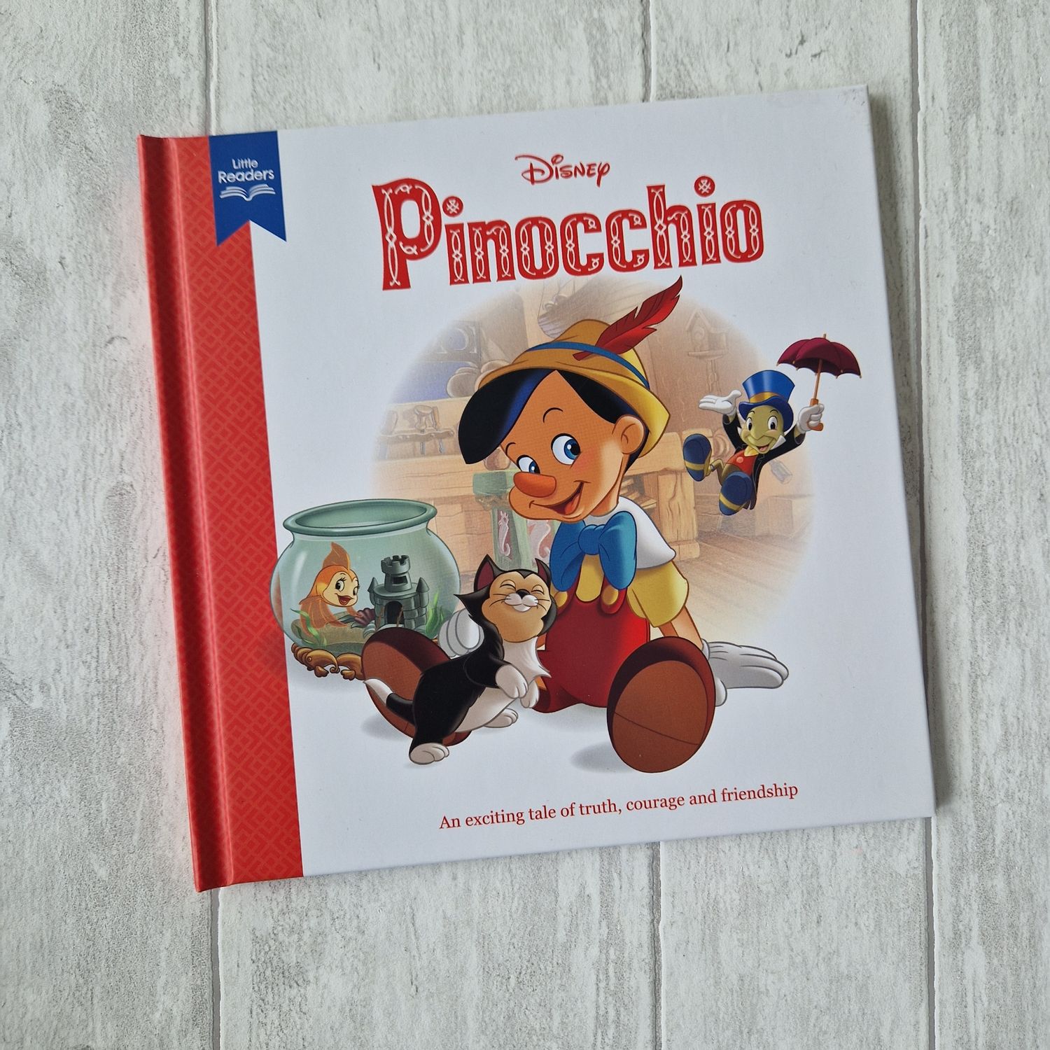 Pinocchio - no original book pages