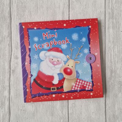 Santa and Rudolph / Christmas Reindeer Mini Scrapbook