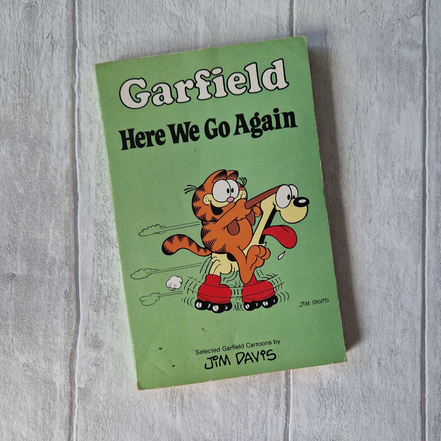 Garfield 1986 - made from a paperback book