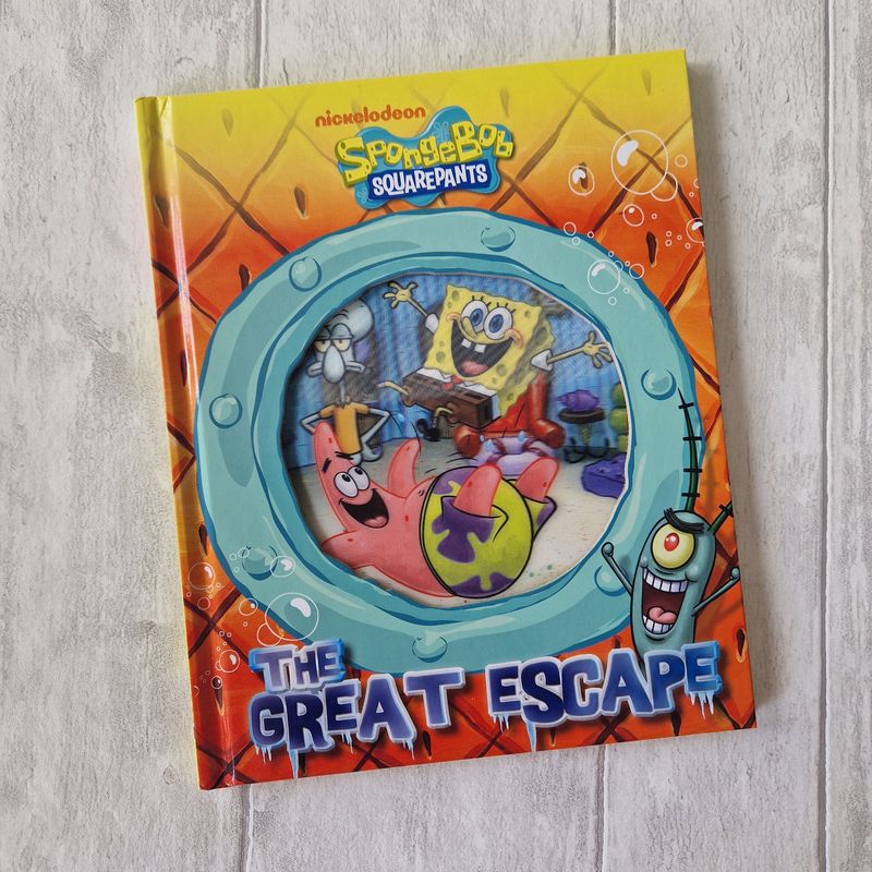 Spongebob Squarepants - The Great Escape - hologram / lenticular print cover