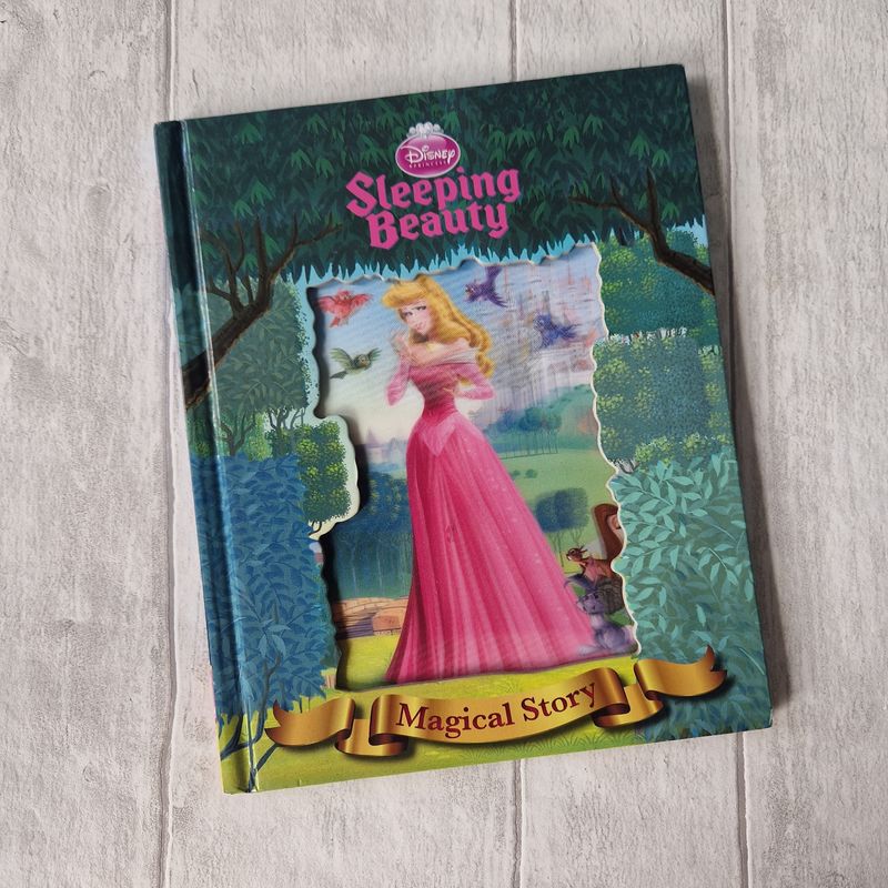 Sleeping Beauty - hologram / lenticular print cover
