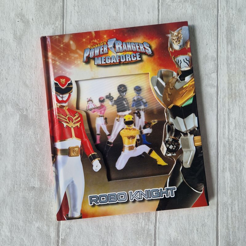 Power Rangers Megaforce - hologram / lenticular print cover