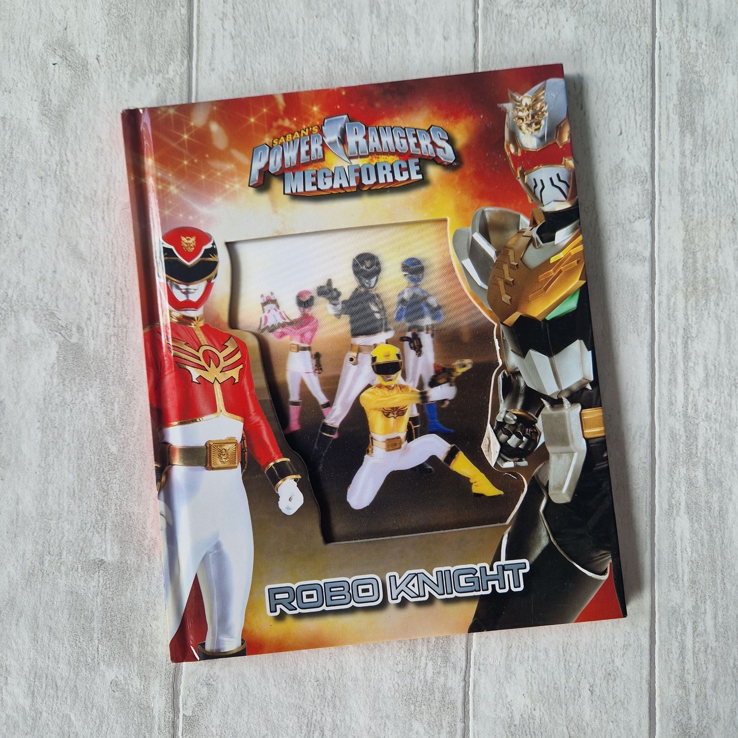 Power Rangers Megaforce - hologram / lenticular print cover