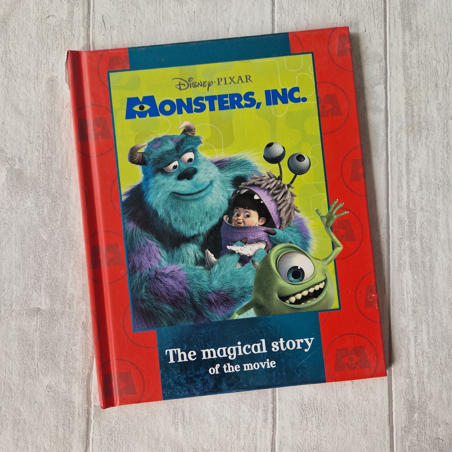 Monsters Inc - no original book pages
