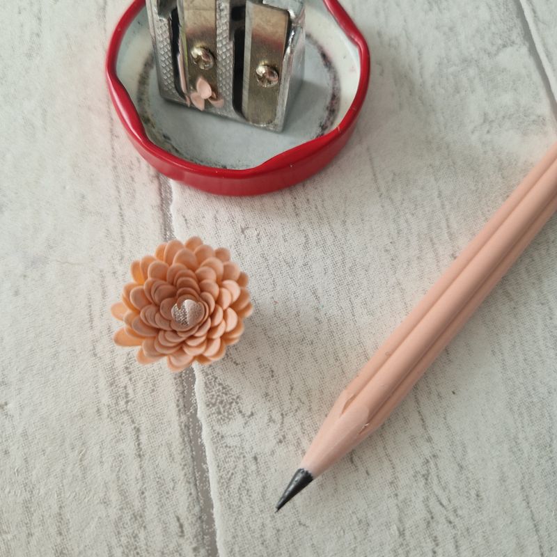 Dog Eraser and Flower Pencil - cockapoo / poodle