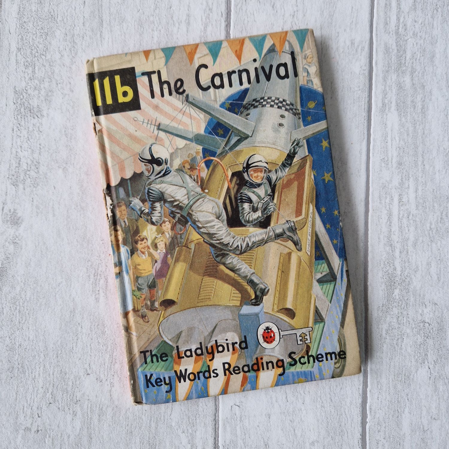 The Carnival 11b Ladybird Book - Peter and Jane - rocket spaceman