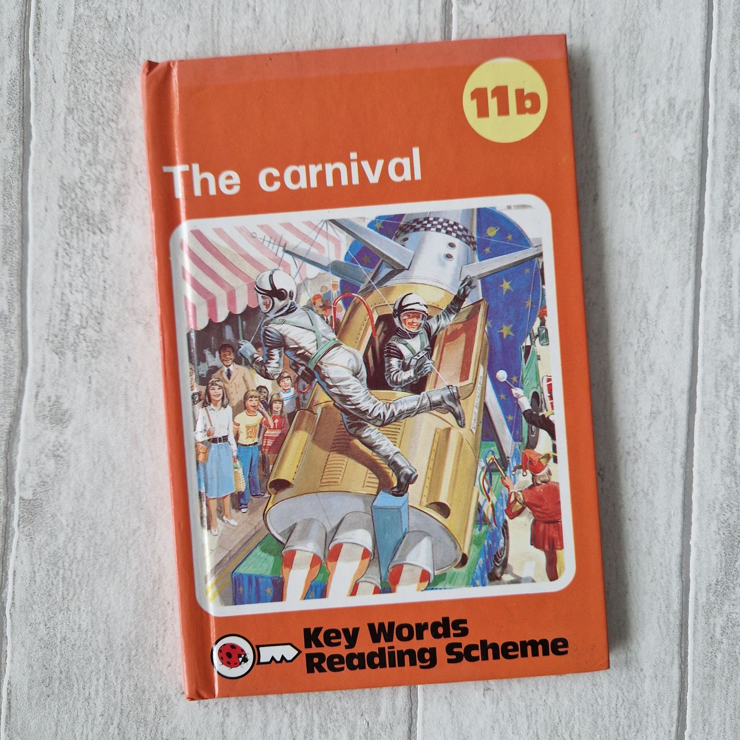The Carnival 11b Ladybird Book - Peter and Jane - rocket spaceman 