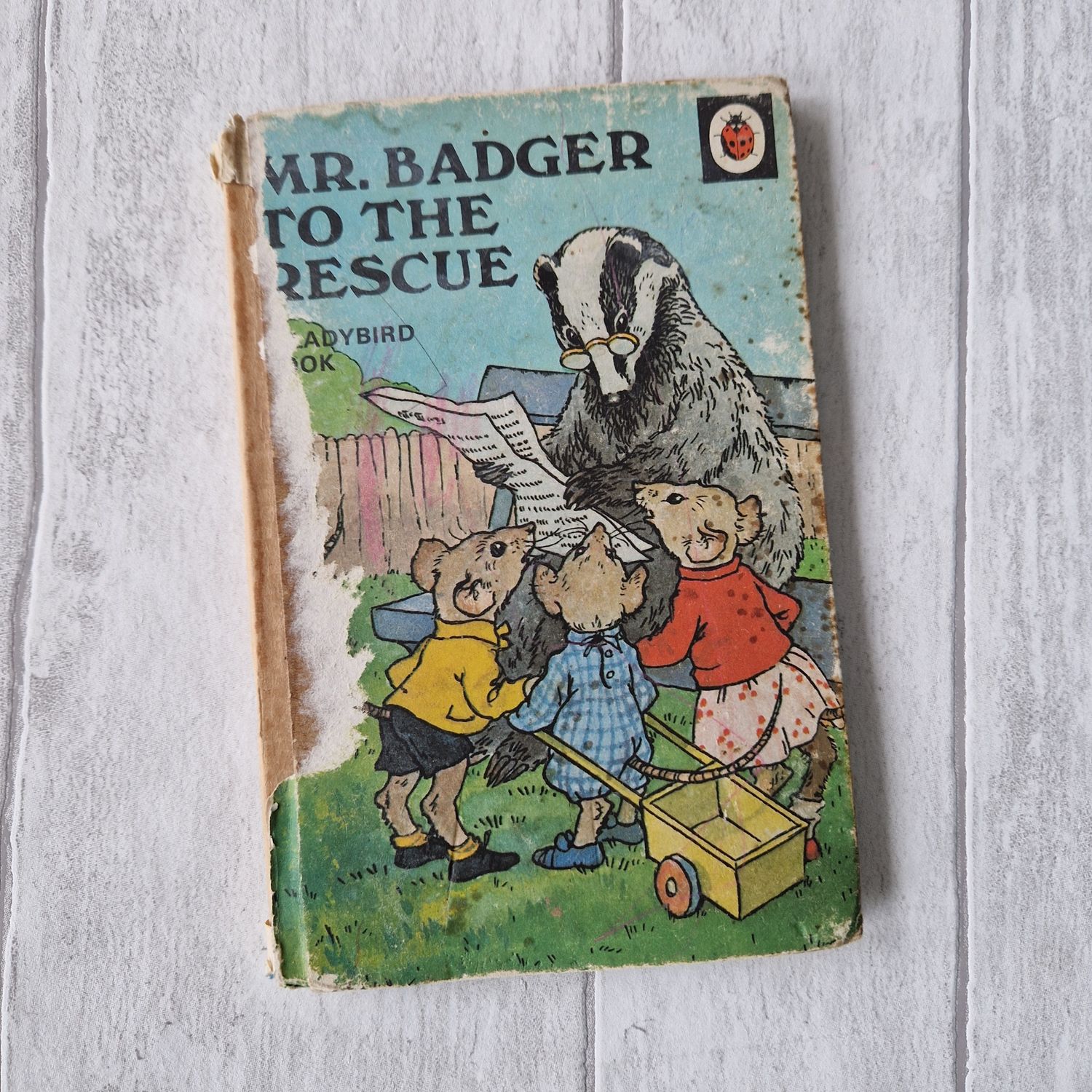 Mr Badger to the Rescue Ladybird Book