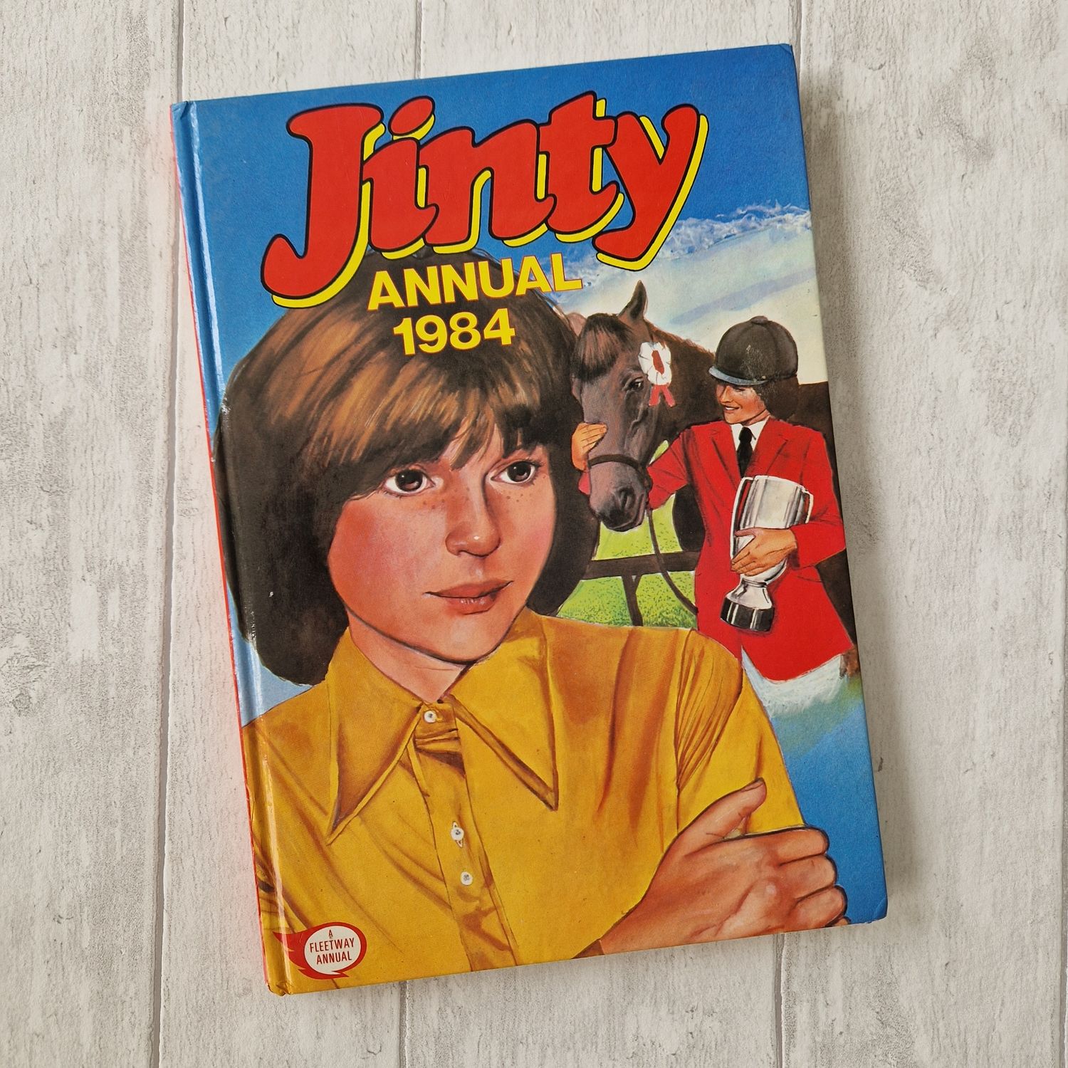 Jinty Annual 1984 - horse riding / show jumping