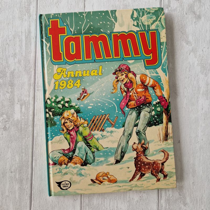 Tammy Annual 1984 - snow, dog