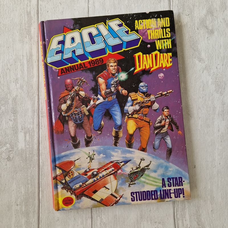 Eagle Annual 1989 with Dan Dare