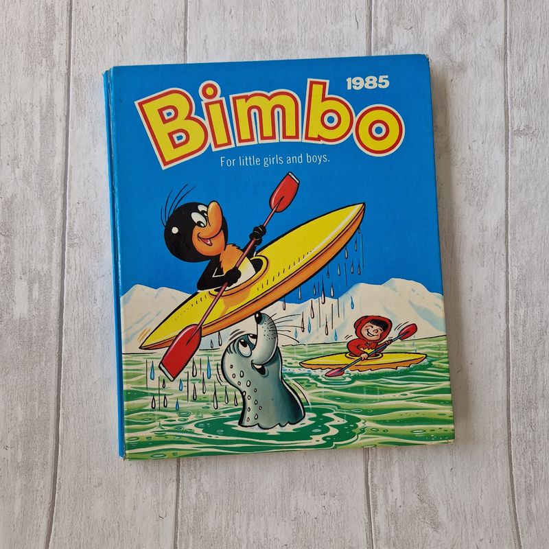 Bimbo the penguin 1985 - kayak / canoe