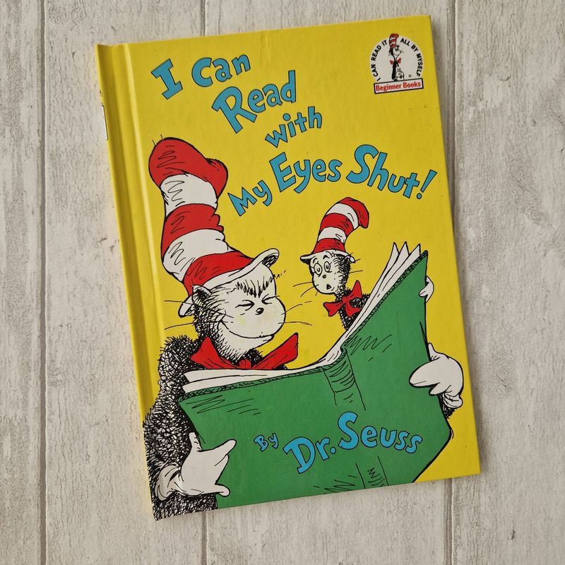 Dr Seuss I can Read With My Eyes Shut - Notebook