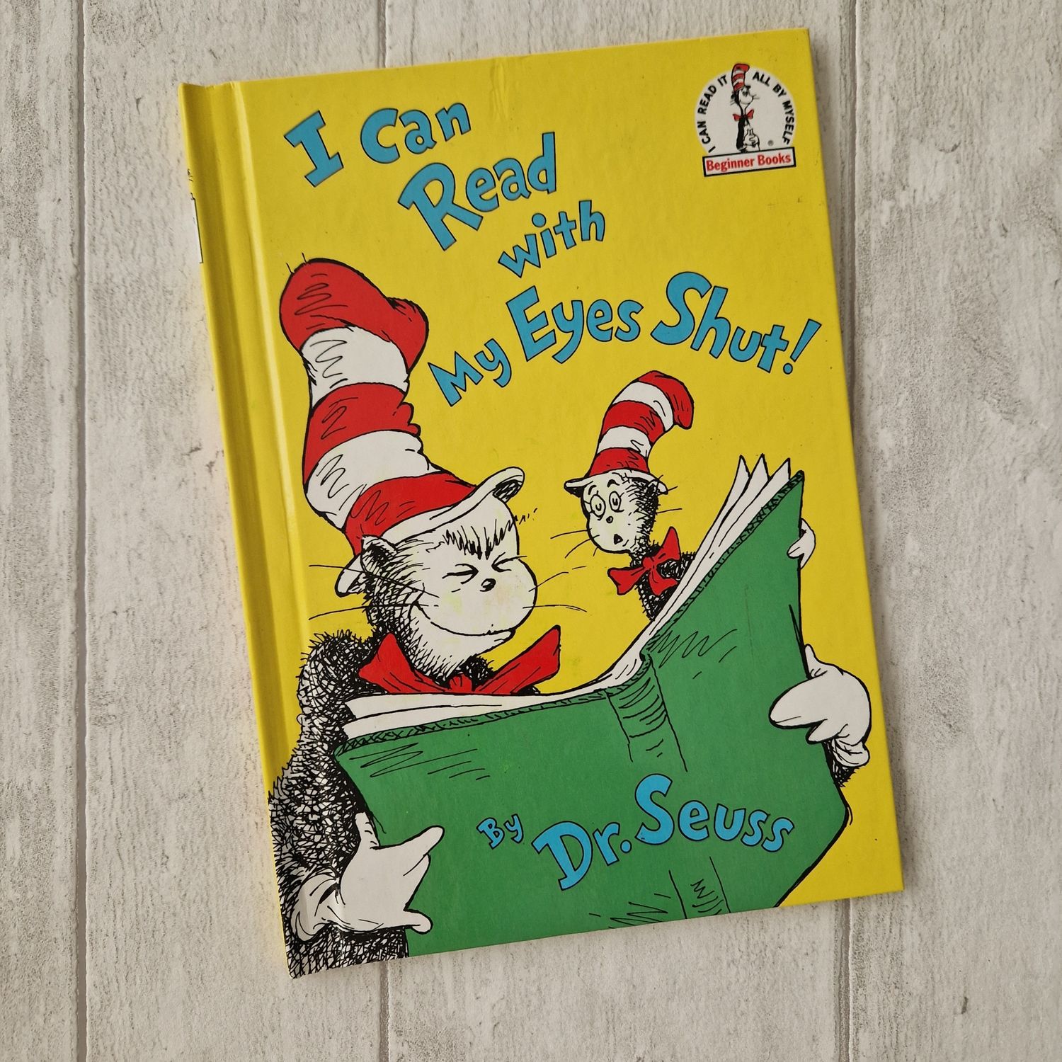 Dr Seuss I can Read With My Eyes Shut - Notebook