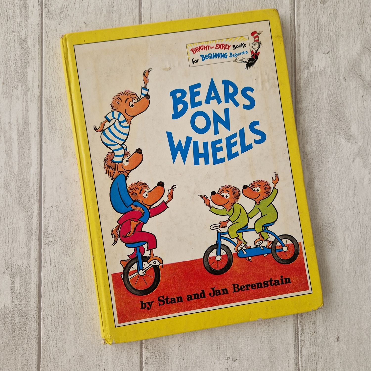 Berenstain Bears on Wheels - Notebook bicycle