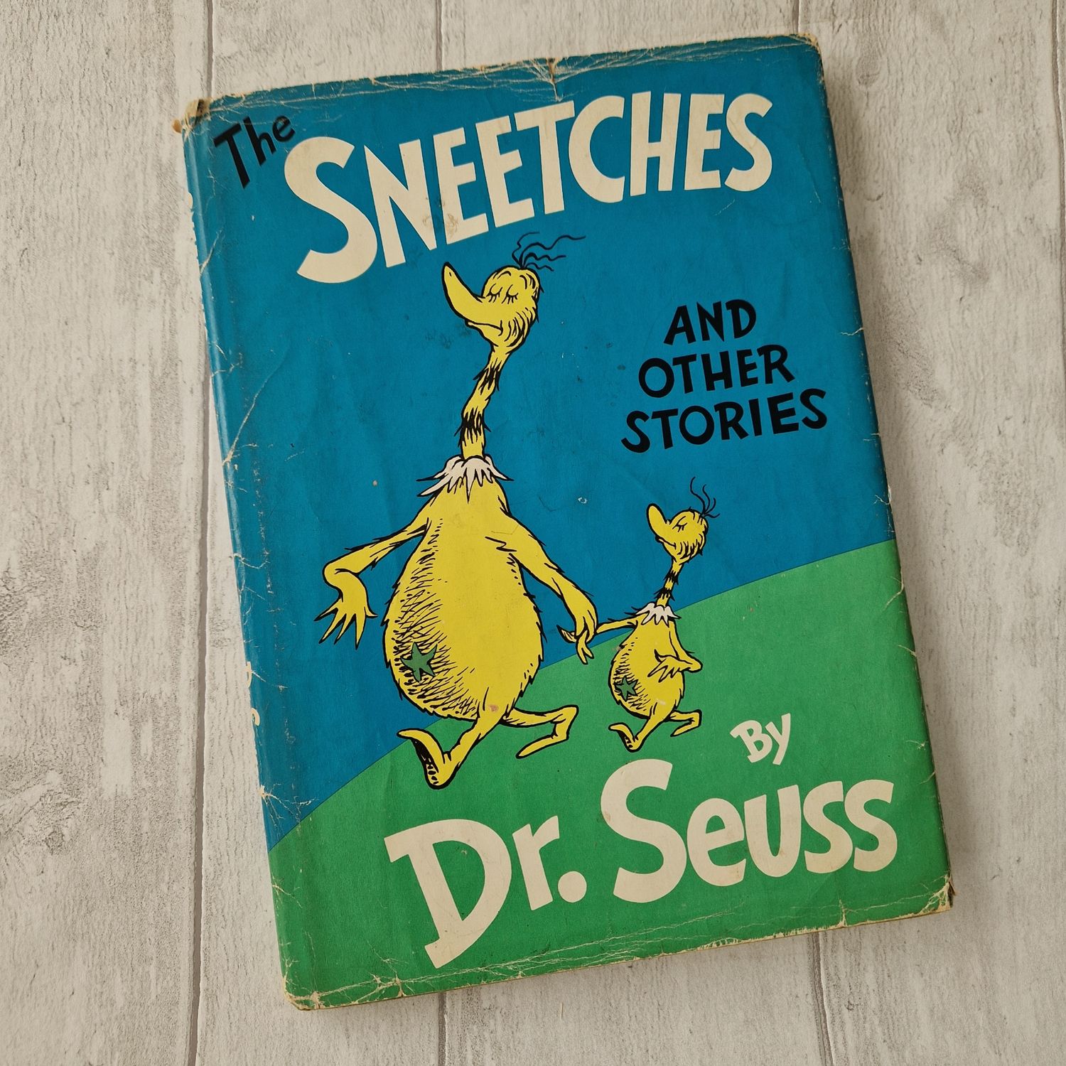 Dr Seuss The Sneetches 1965 - made from a Dust Jacket