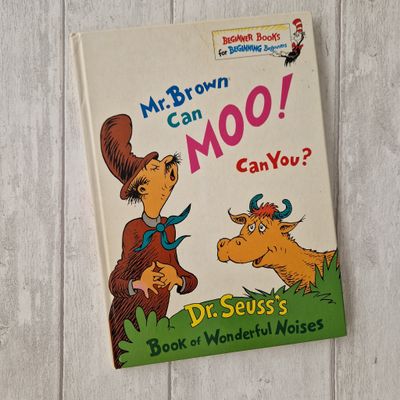 Dr Seuss Mr Brown Can Moo! Can You? - Notebook cow