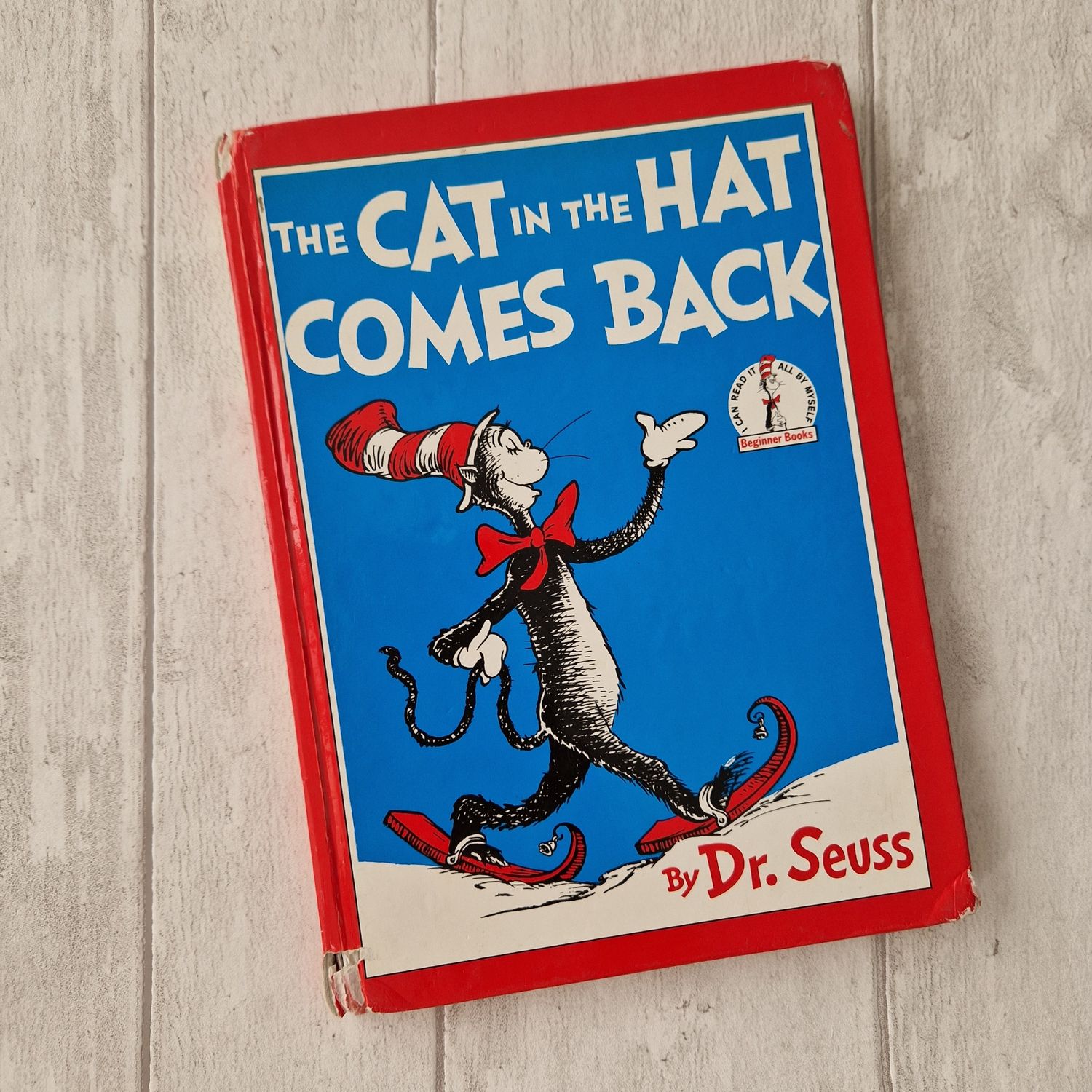 Dr Seuss The Cat in the Hat Comes Back Notebook - metal book corners included