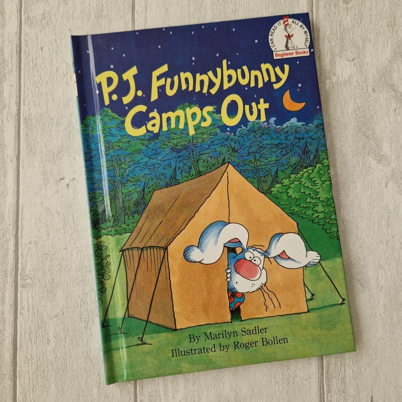 PJ Funny Bunny Camps Out - Notebook
