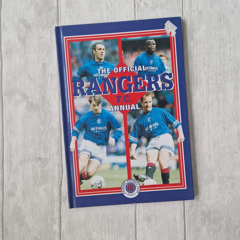 Rangers FC Annual Notebook Football 1995