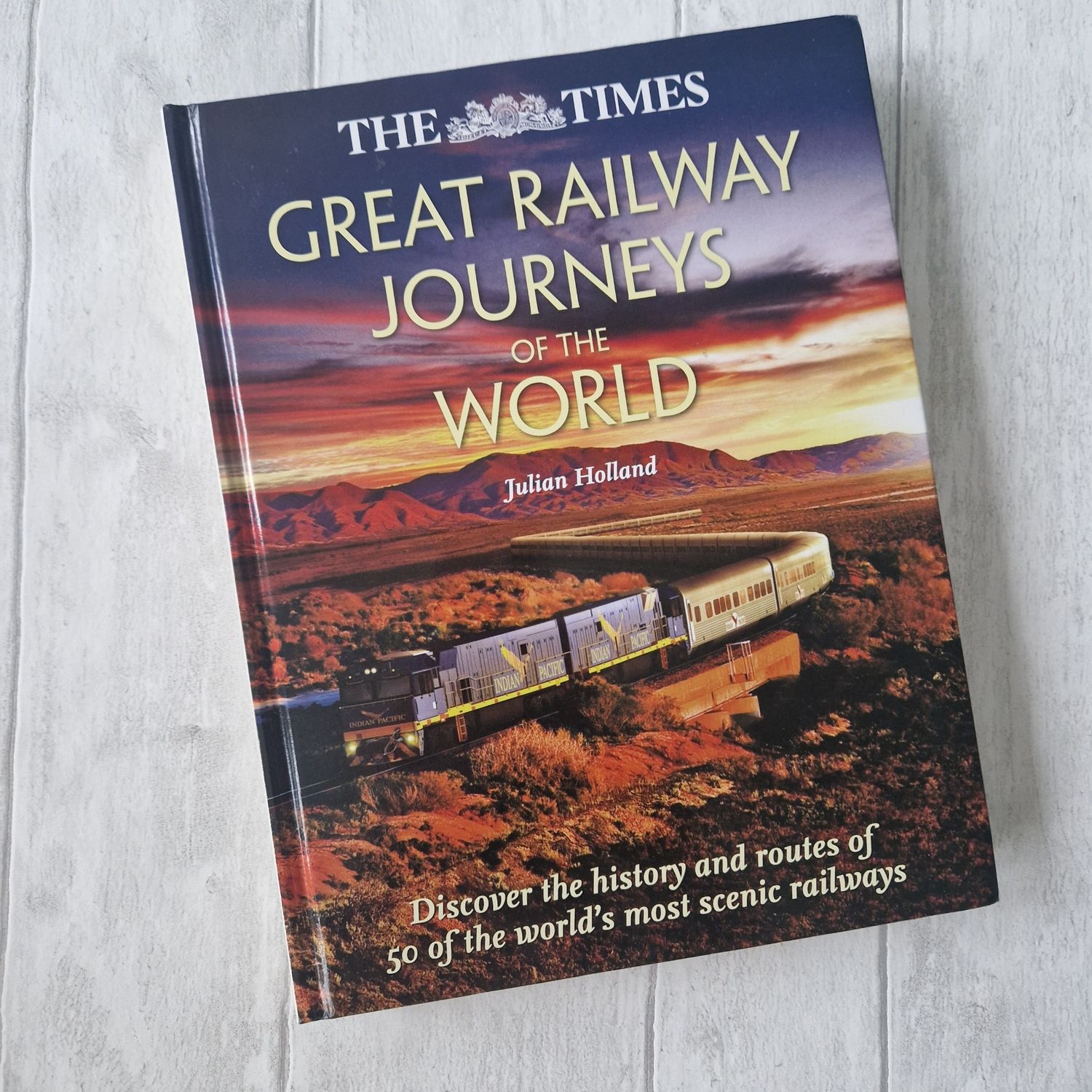 Great Railway Journeys of the World Notebook trains