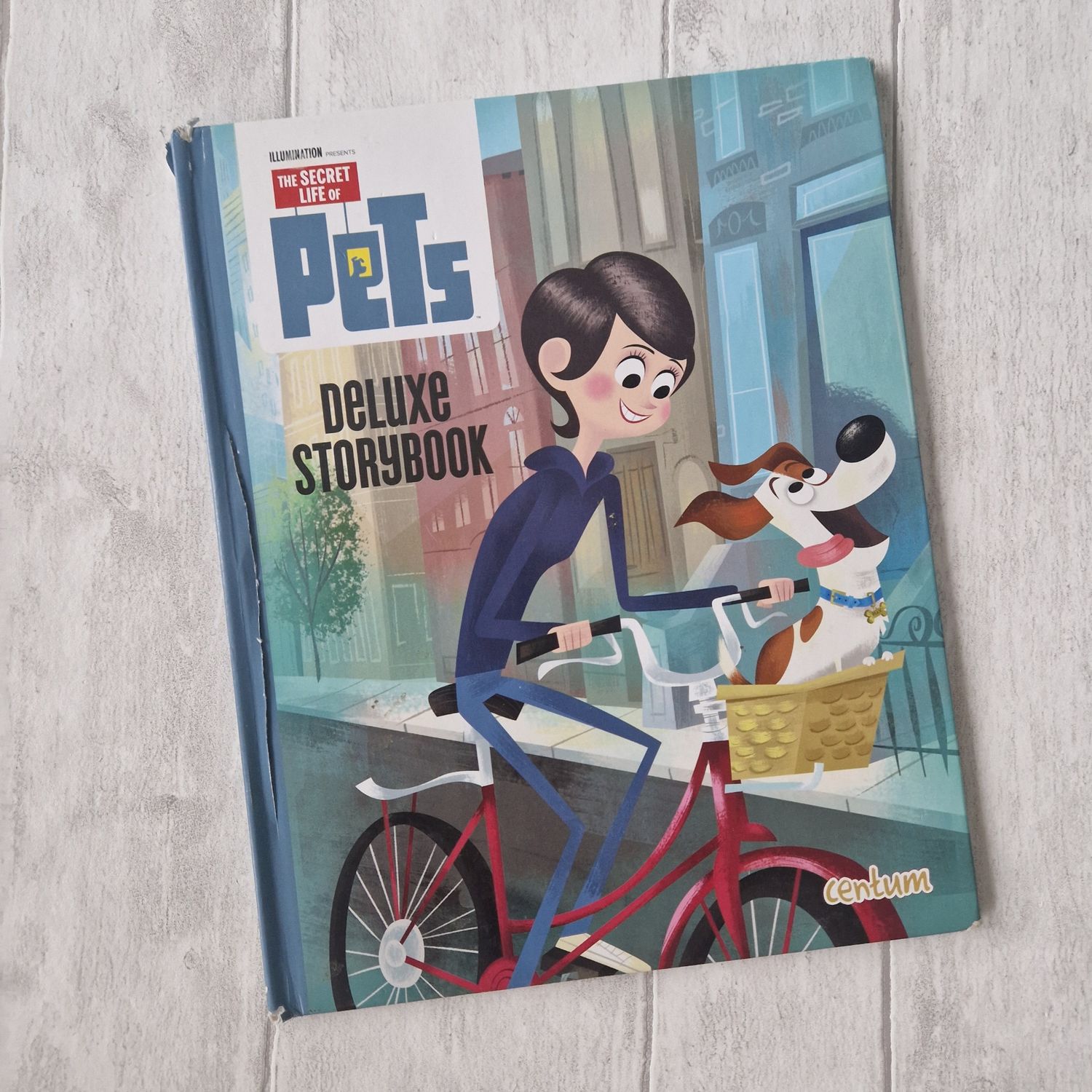 Secret life of Pets Notebook dog bike