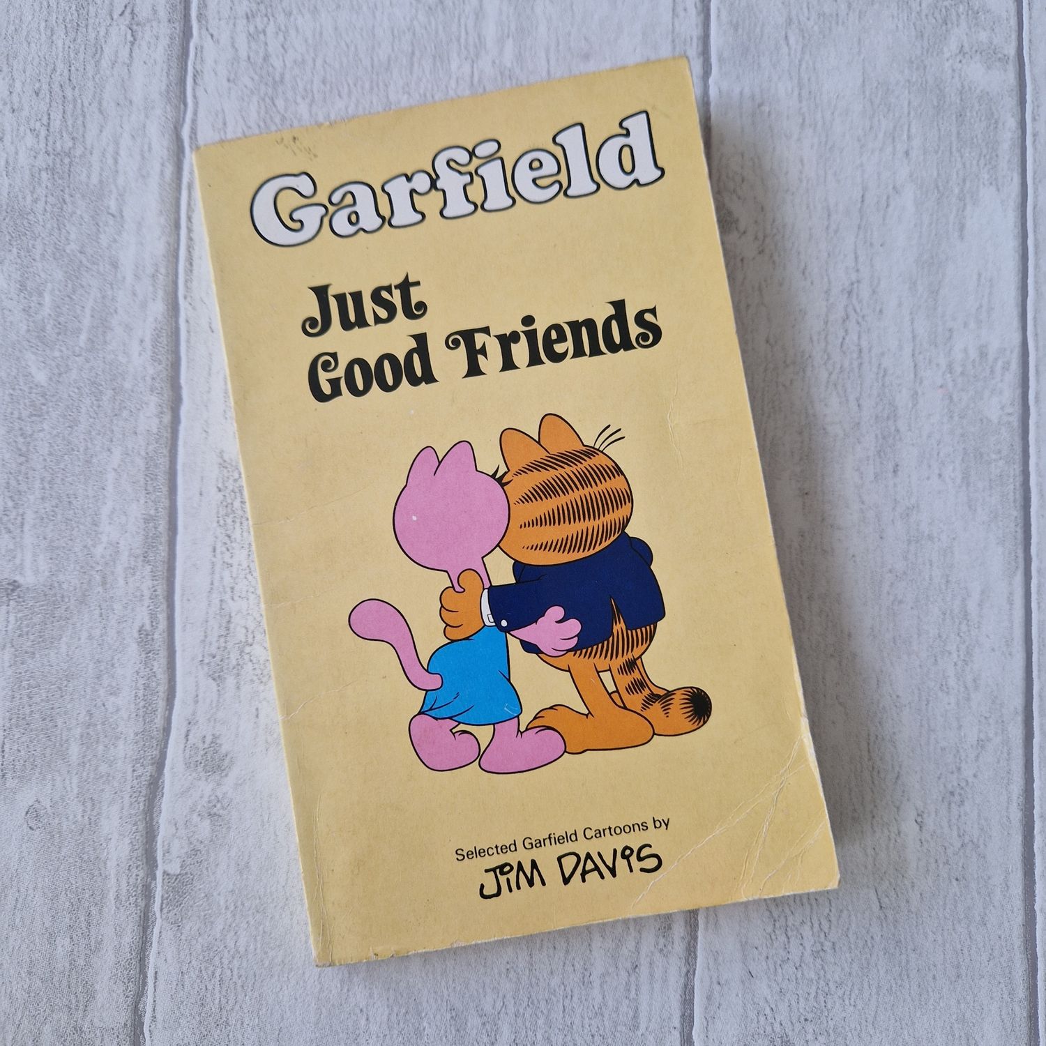 Garfield Just Good Friends 1987 - made from a paperback book