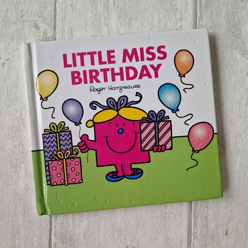 Little Miss Birthday - Hardback Mr Men Book
