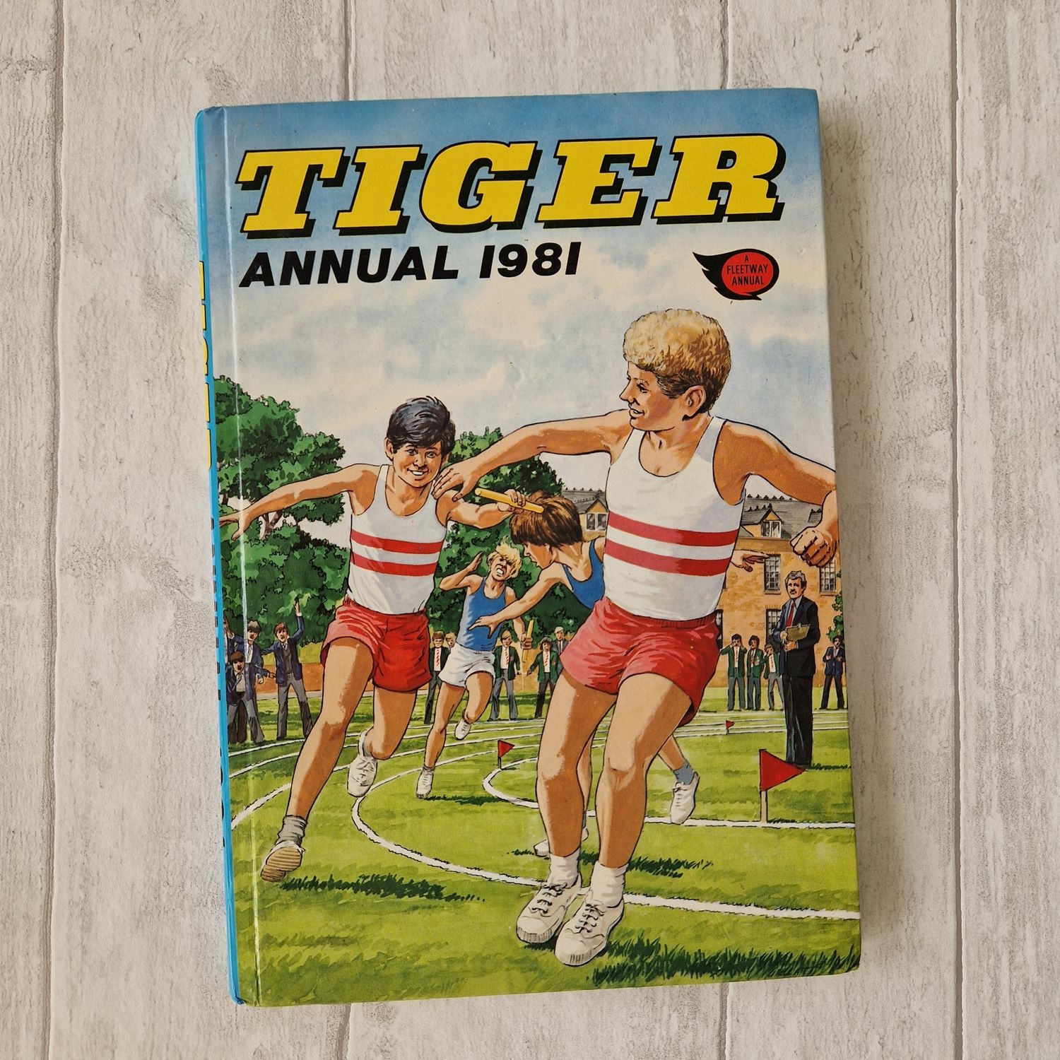 Tiger Annual 1981, Athletics, running, Formula One, Sports