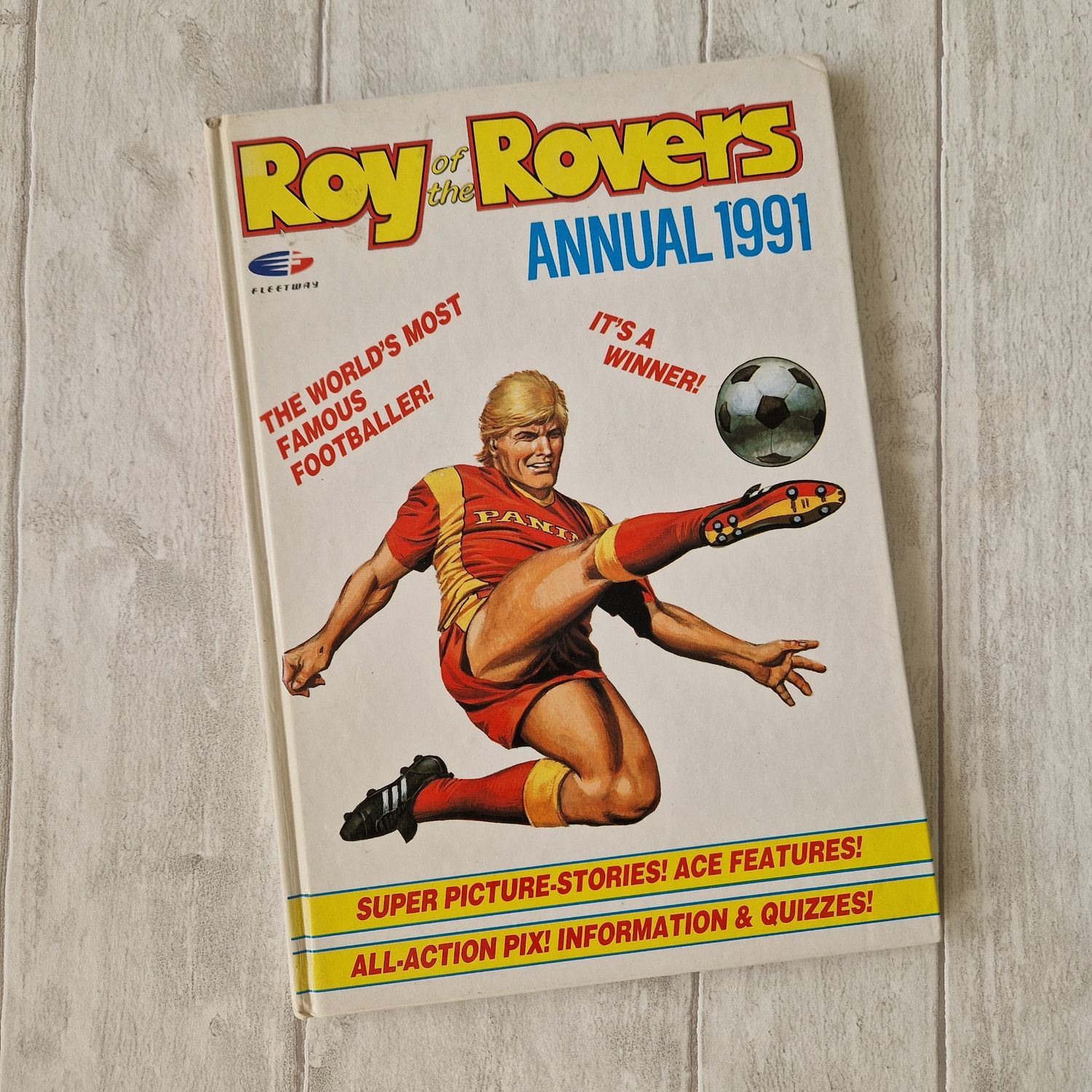Roy of the Rovers, Annual 1991, Football