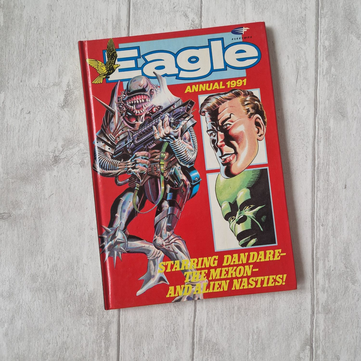 Eagle Annual 1991 with Dan Dare