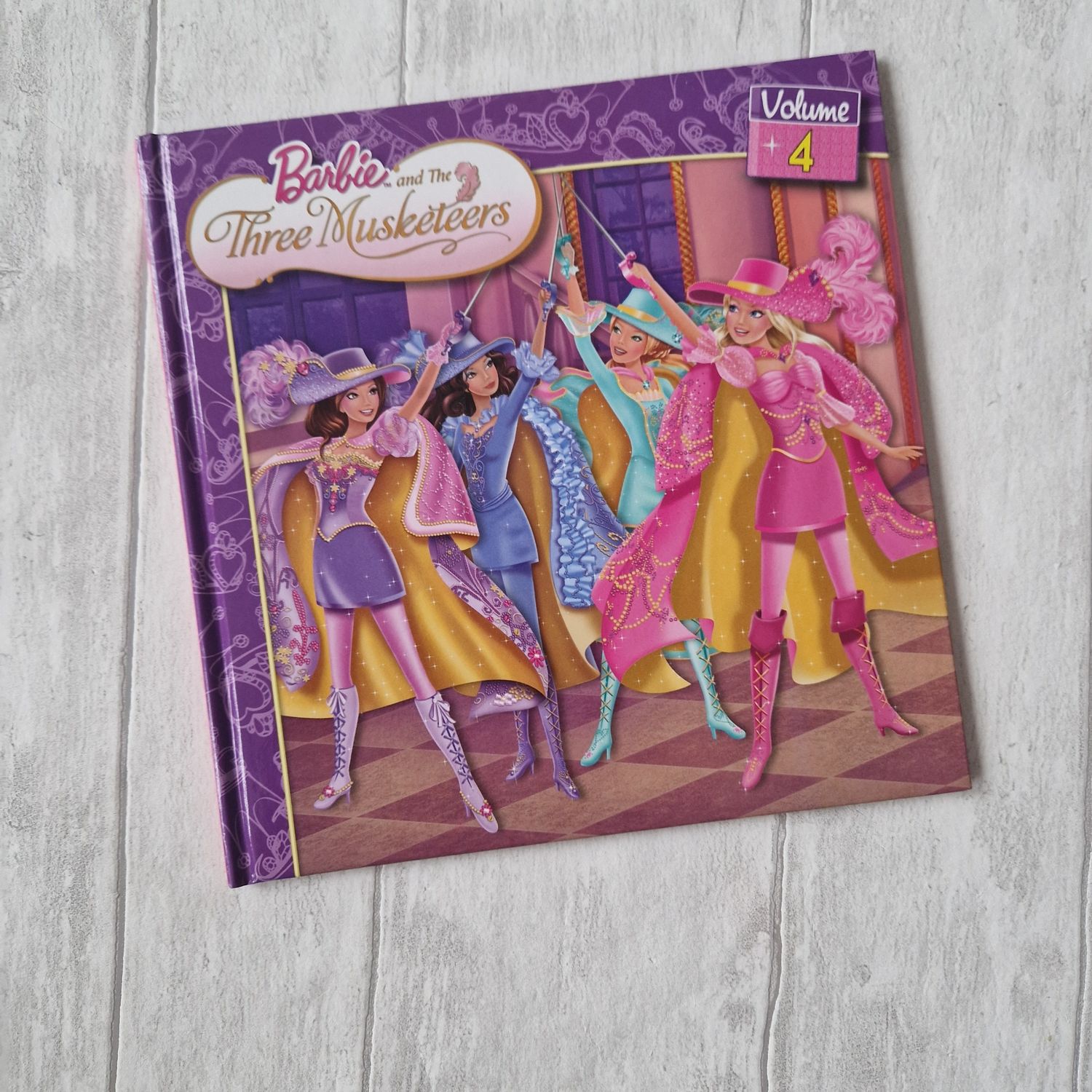 Barbie and the Three Musketeers 2011 - no original book pages