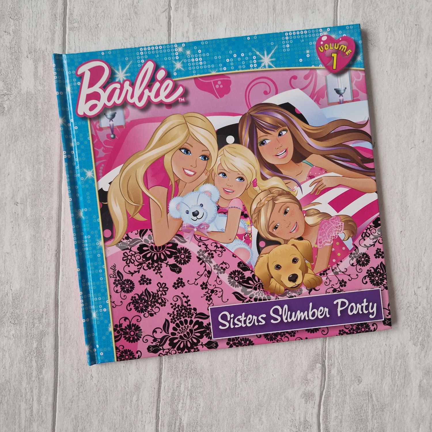 Barbie - Sisters Slumber Party 2011 - no original Book Pages