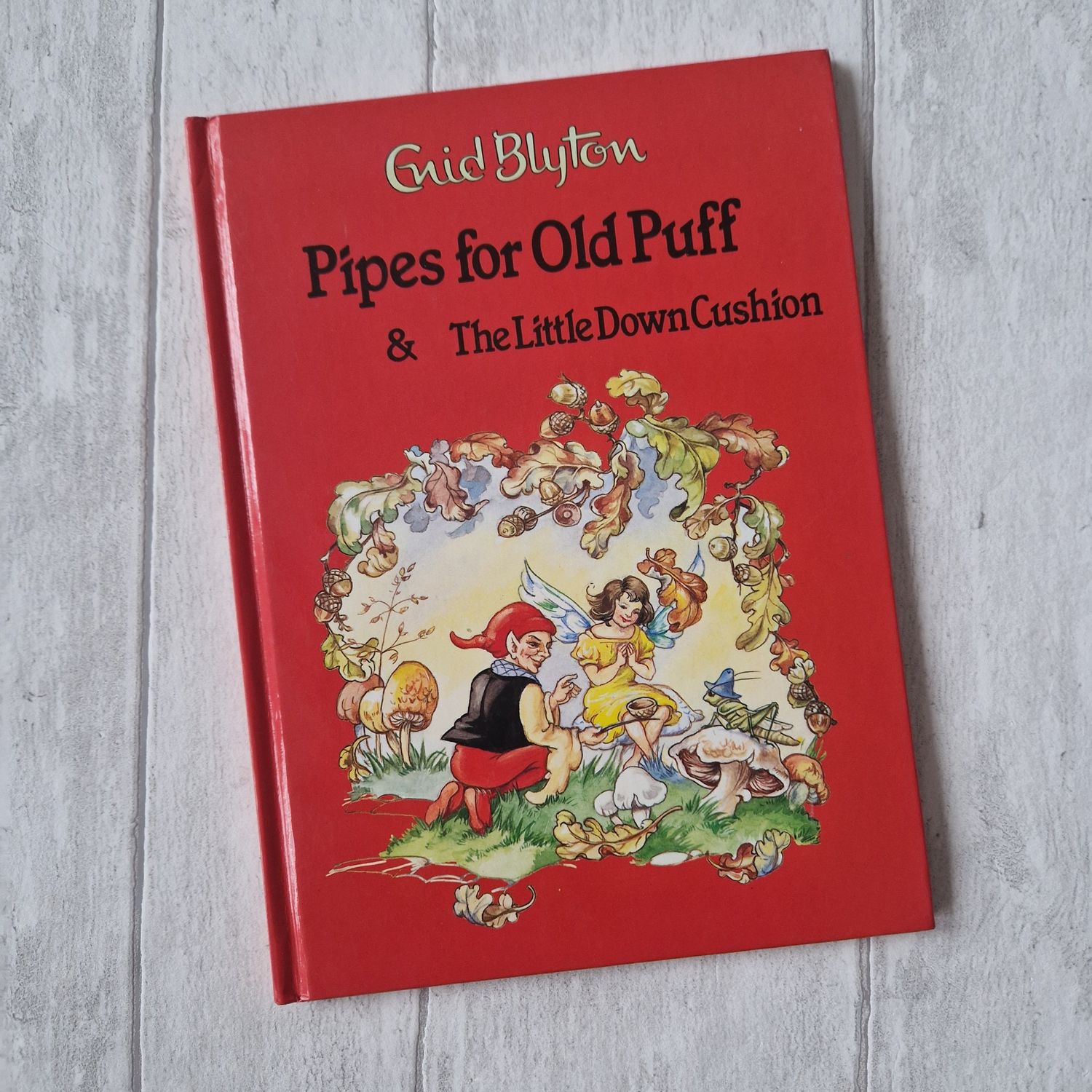 Enid Blyton Pipes for Old Puff and the Little Down Cushion 1985 fairies