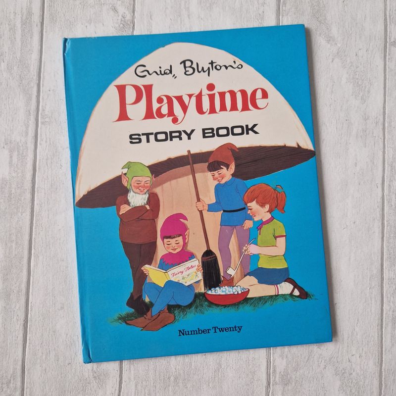 Enid Blyton Playtime Story Book, toadstool 1966