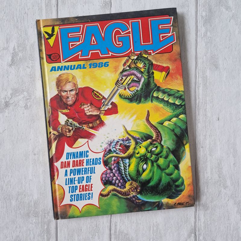 Eagle Annual 1986 with Dan Dare