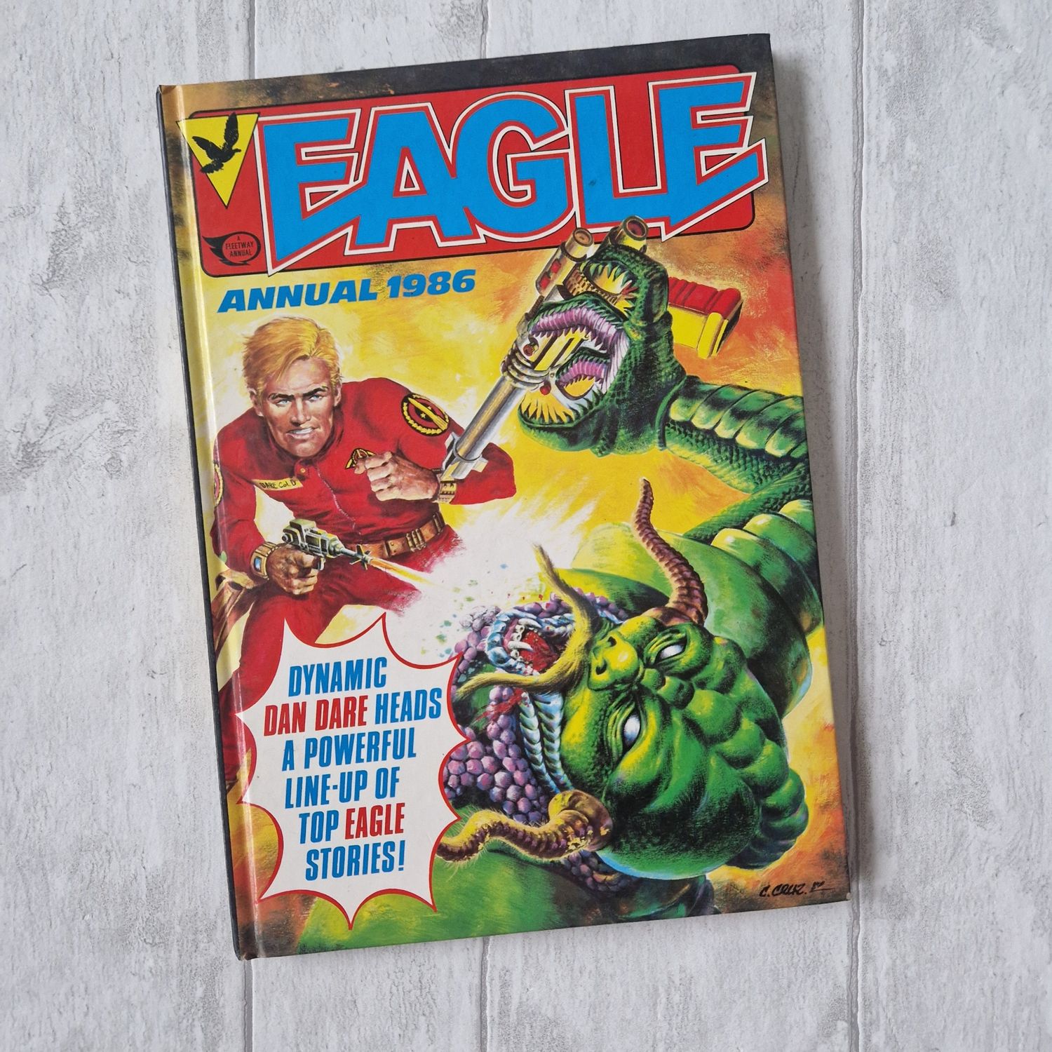 Eagle Annual 1986 with Dan Dare