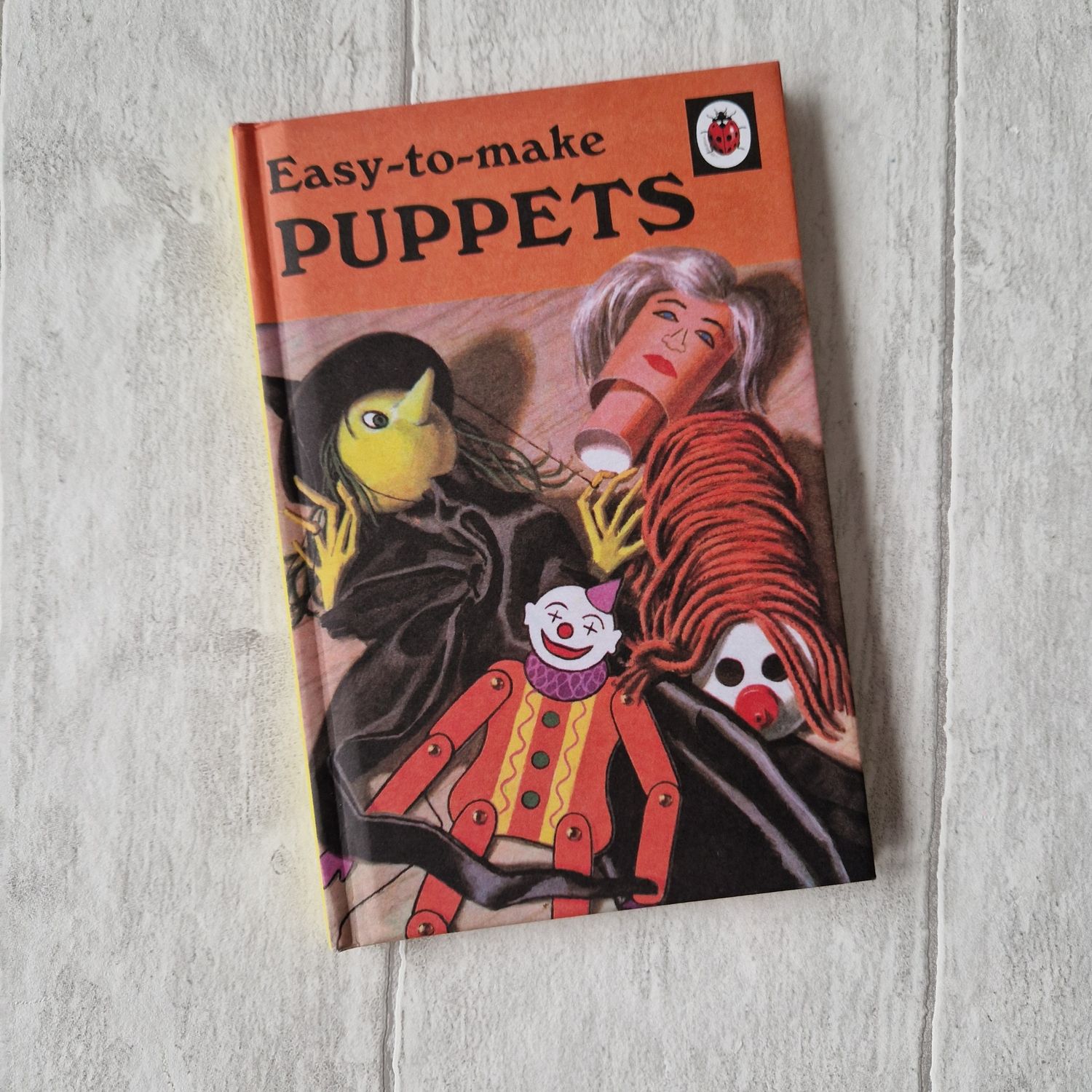Easy to make Puppets made from a Ladybird Book