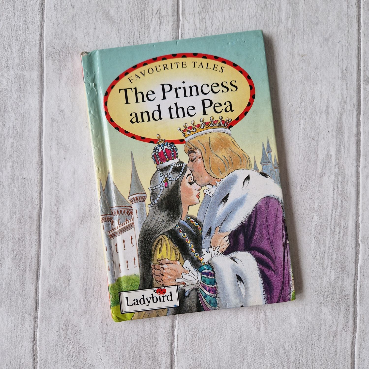 Princess and the Pea made from a Ladybird Book