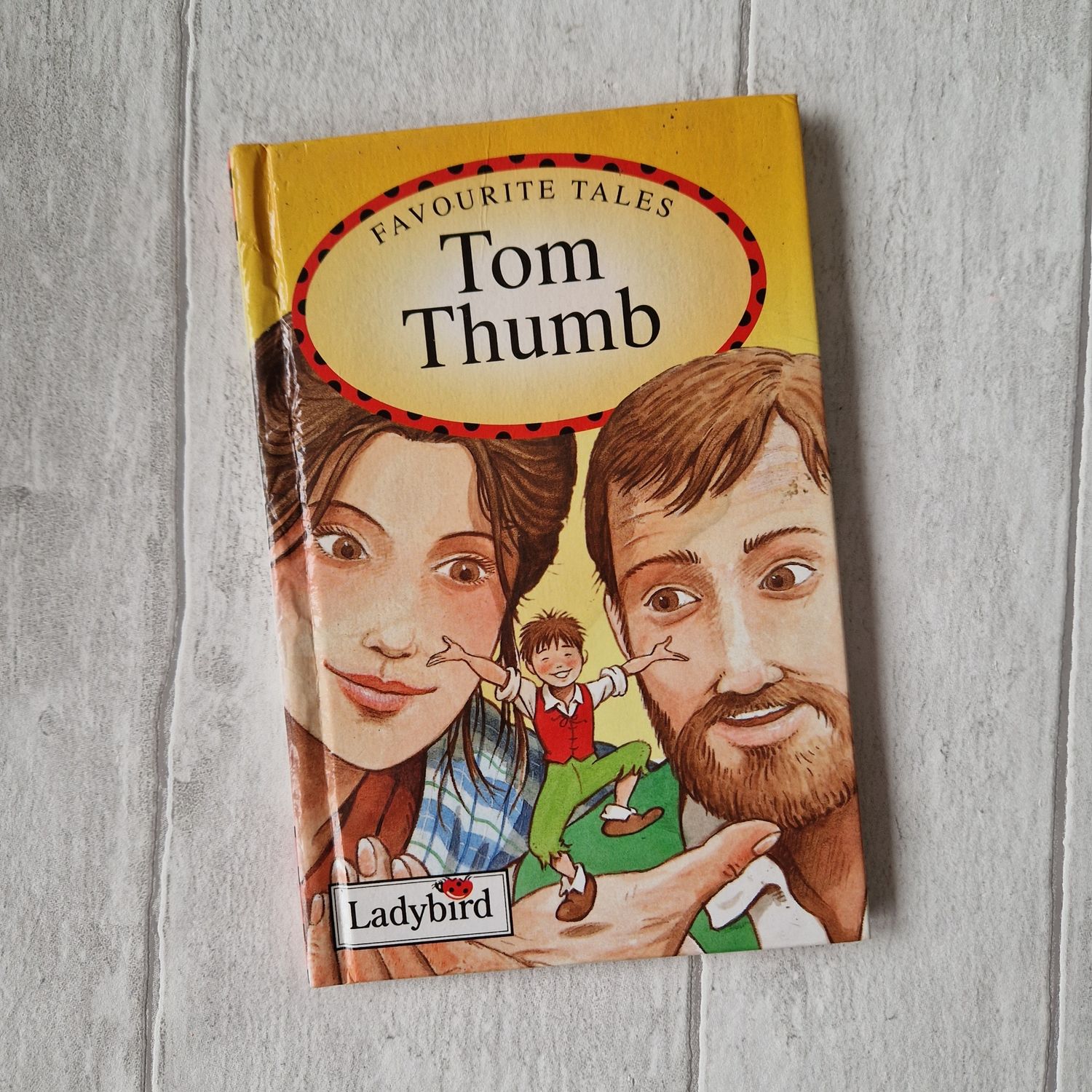 Tom Thumb made from a Ladybird Book