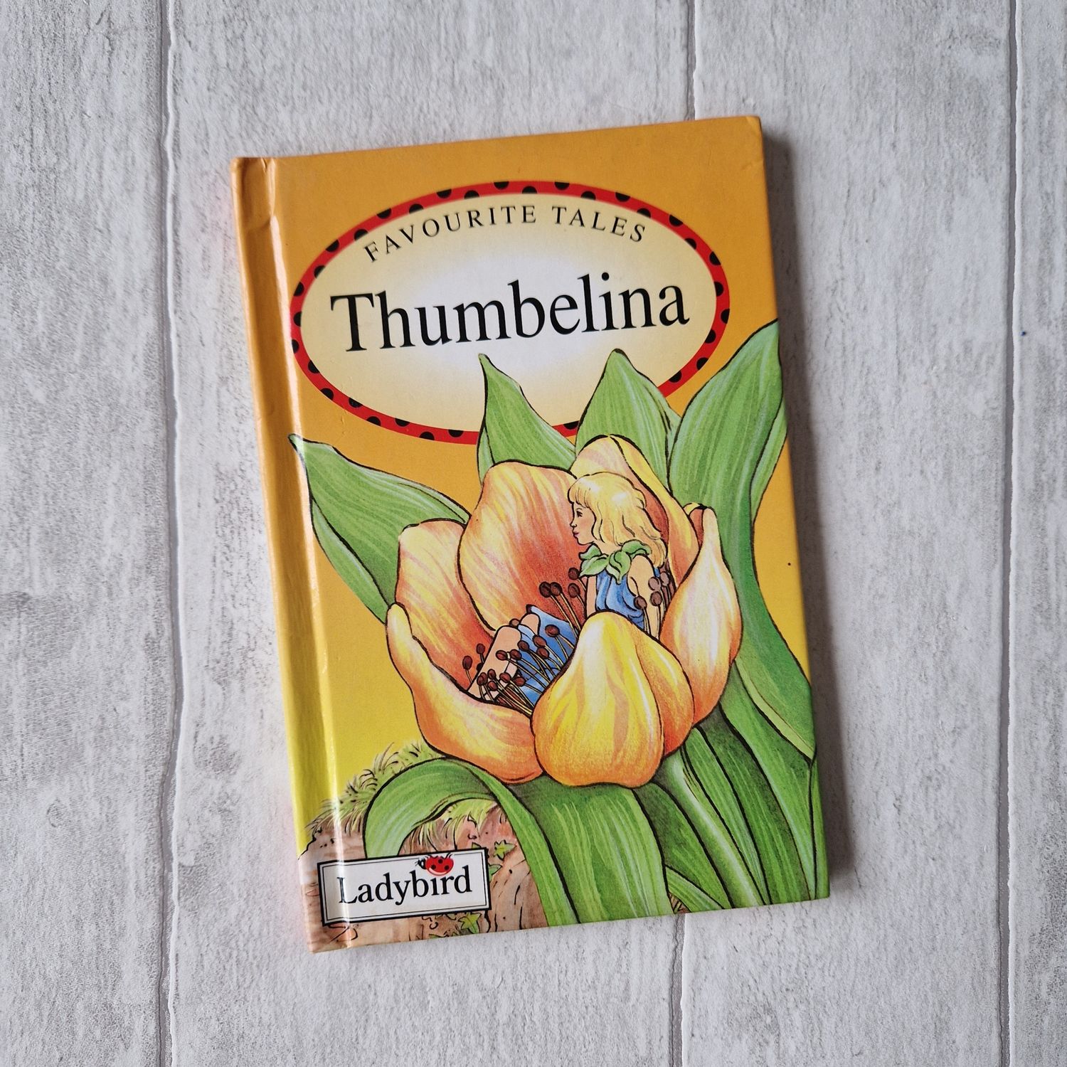 Thumberlina made from a Ladybird Book