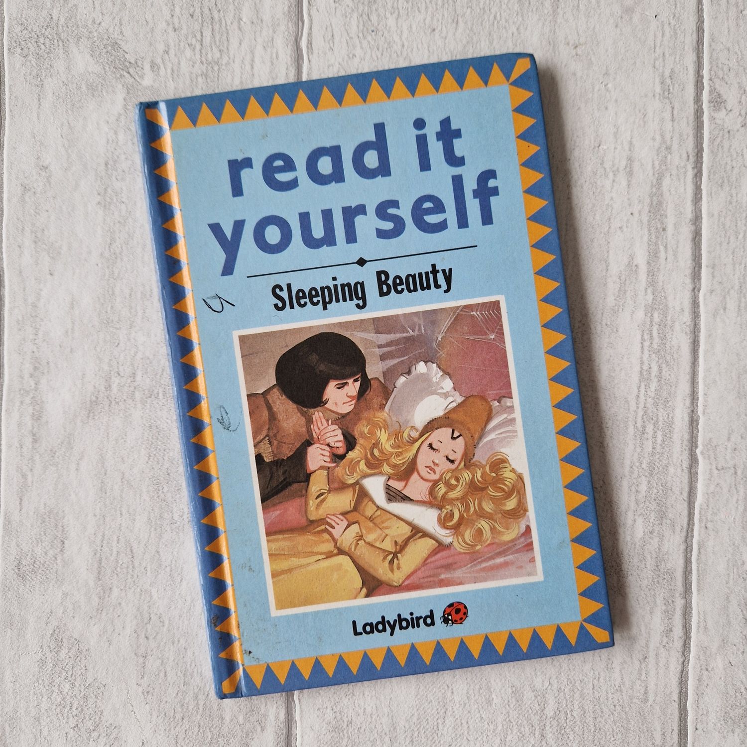 Sleeping Beauty made from a Ladybird Book