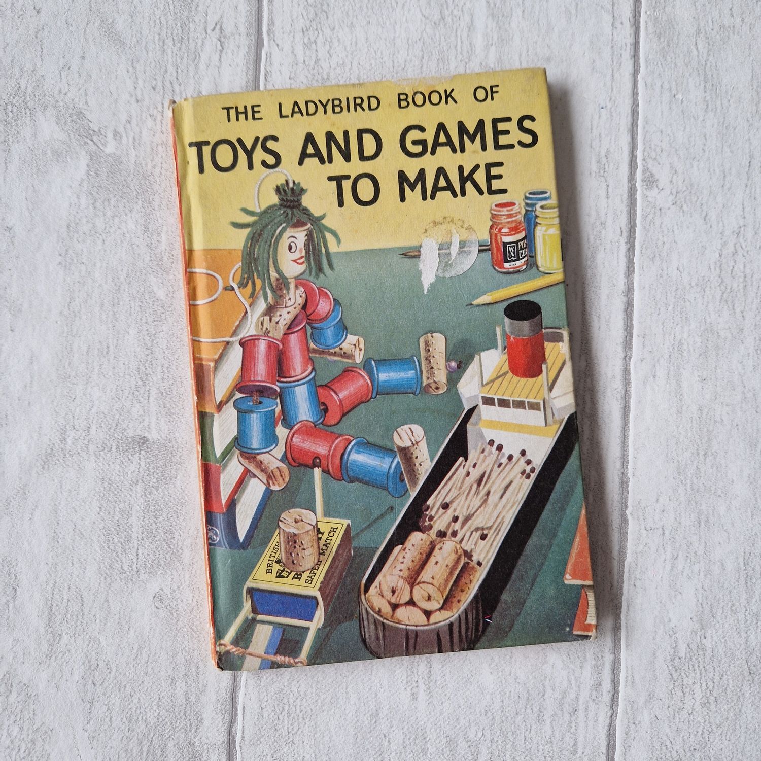 Toys and Games to Make made from a Ladybird Book