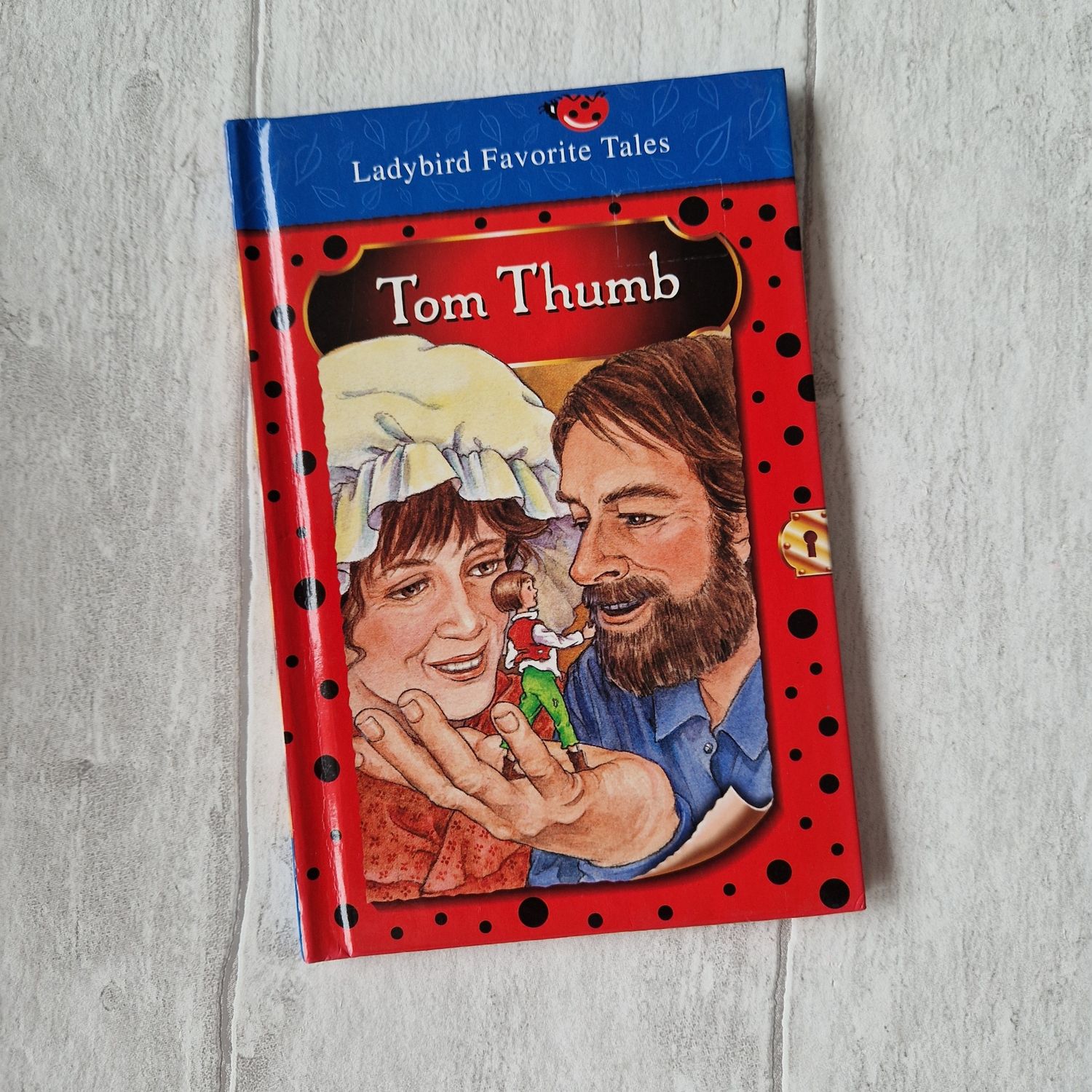 Tom Thumb made from a Ladybird Book