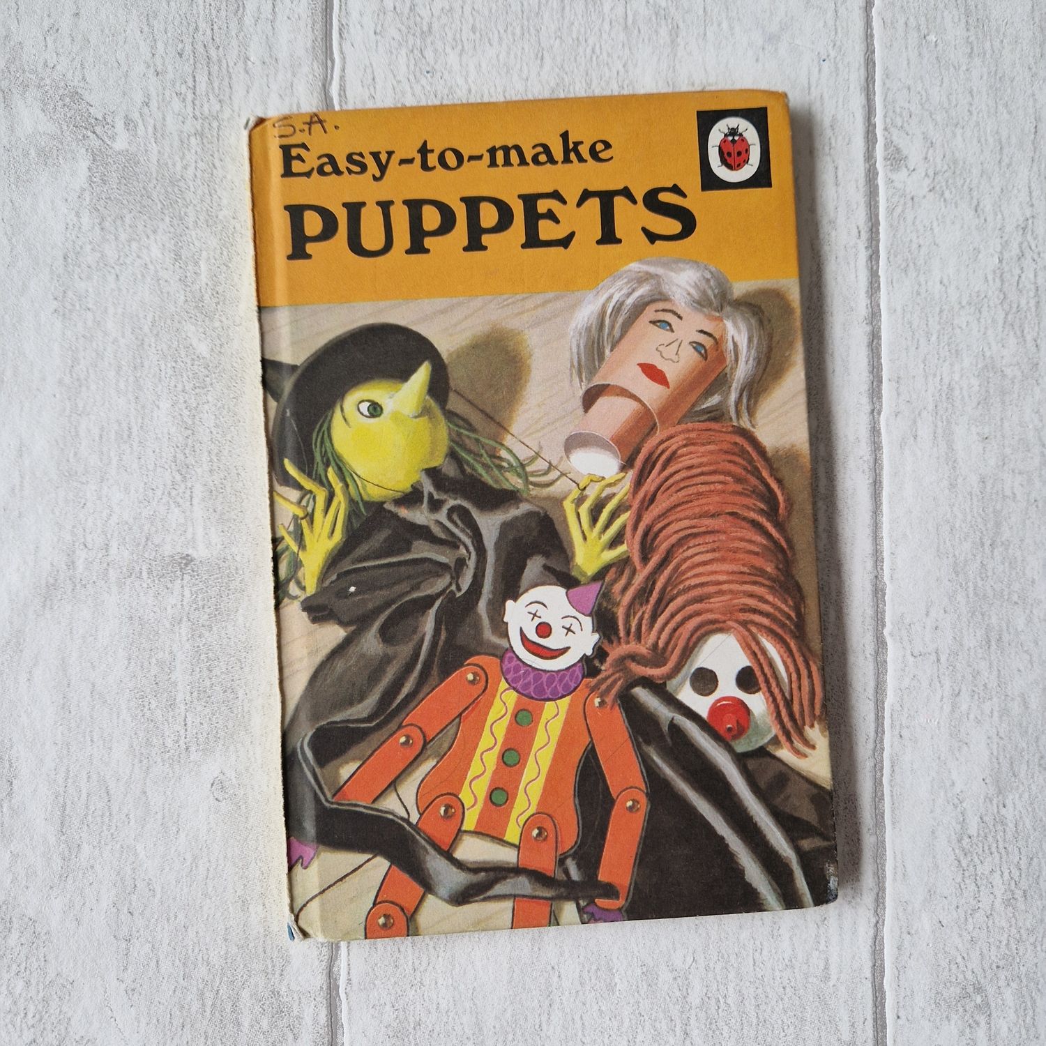Easy to make Puppets made from a Ladybird Book