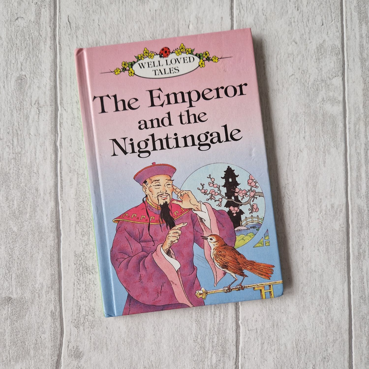 The Emperor and the Nightingale made from a Ladybird Book