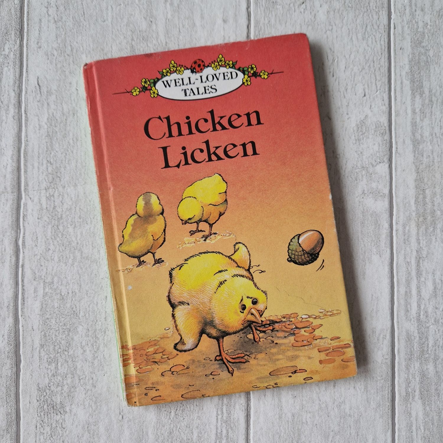 Chicken Licken made from a Ladybird Book