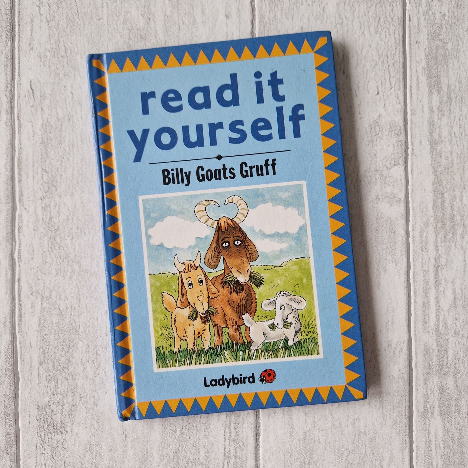 Billy Goat&#39;s Gruff made from a Ladybird Book