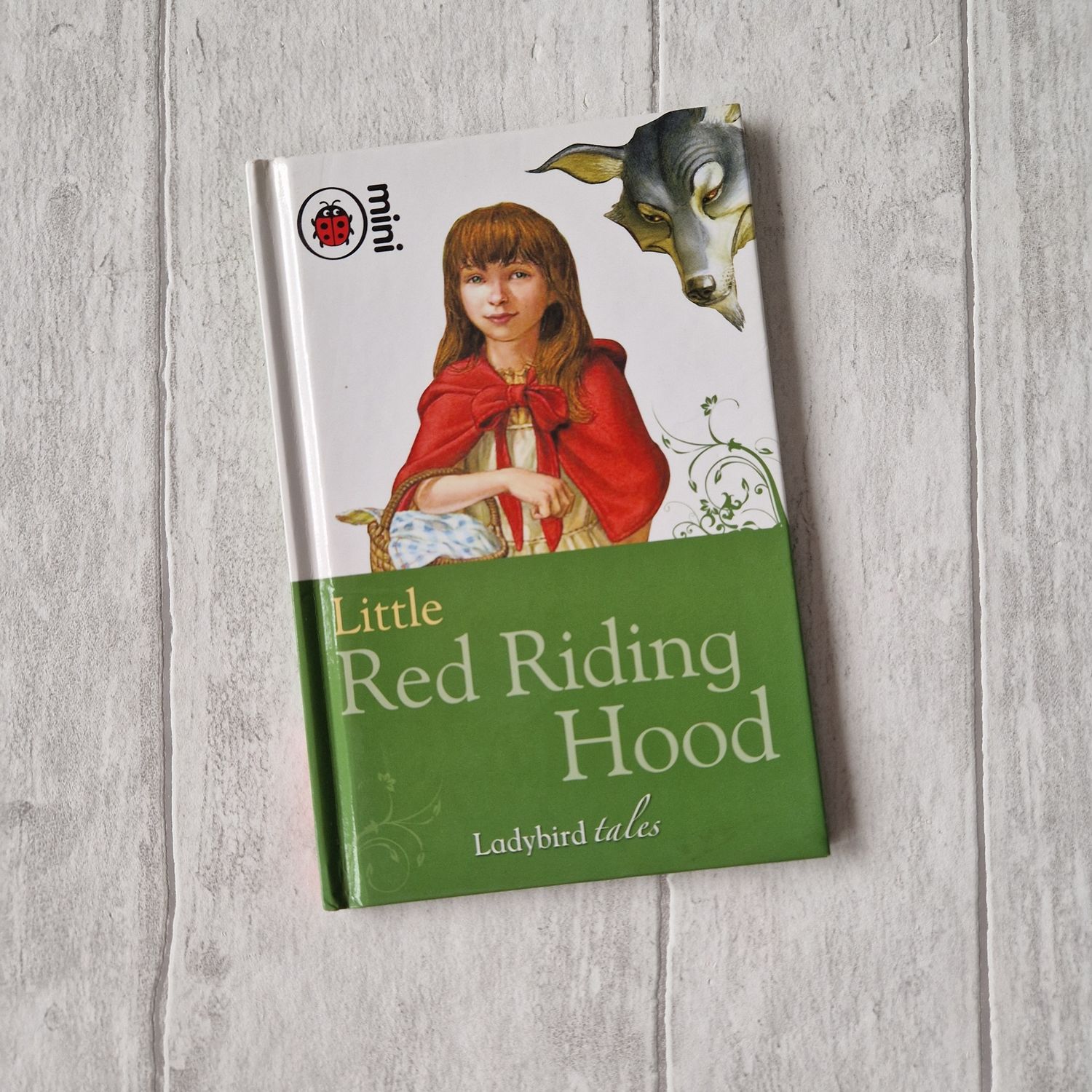 Little Red Riding Hood made from a Ladybird Book